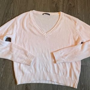BRANDY MELVILLE PINK SWEATER